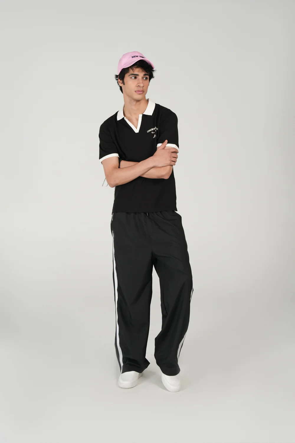 SLIM CROPPED FIT JOHNNY COLLAR POLO - Image 6