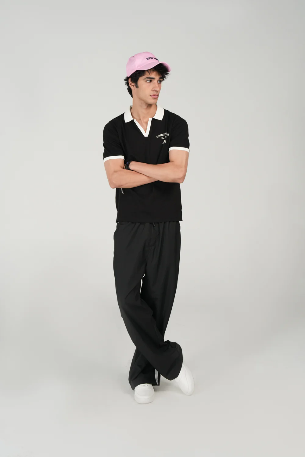 SLIM CROPPED FIT JOHNNY COLLAR POLO - Image 8