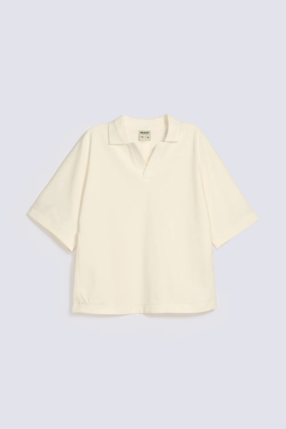 BOXY FIT KIMONO SLEEVE POLO