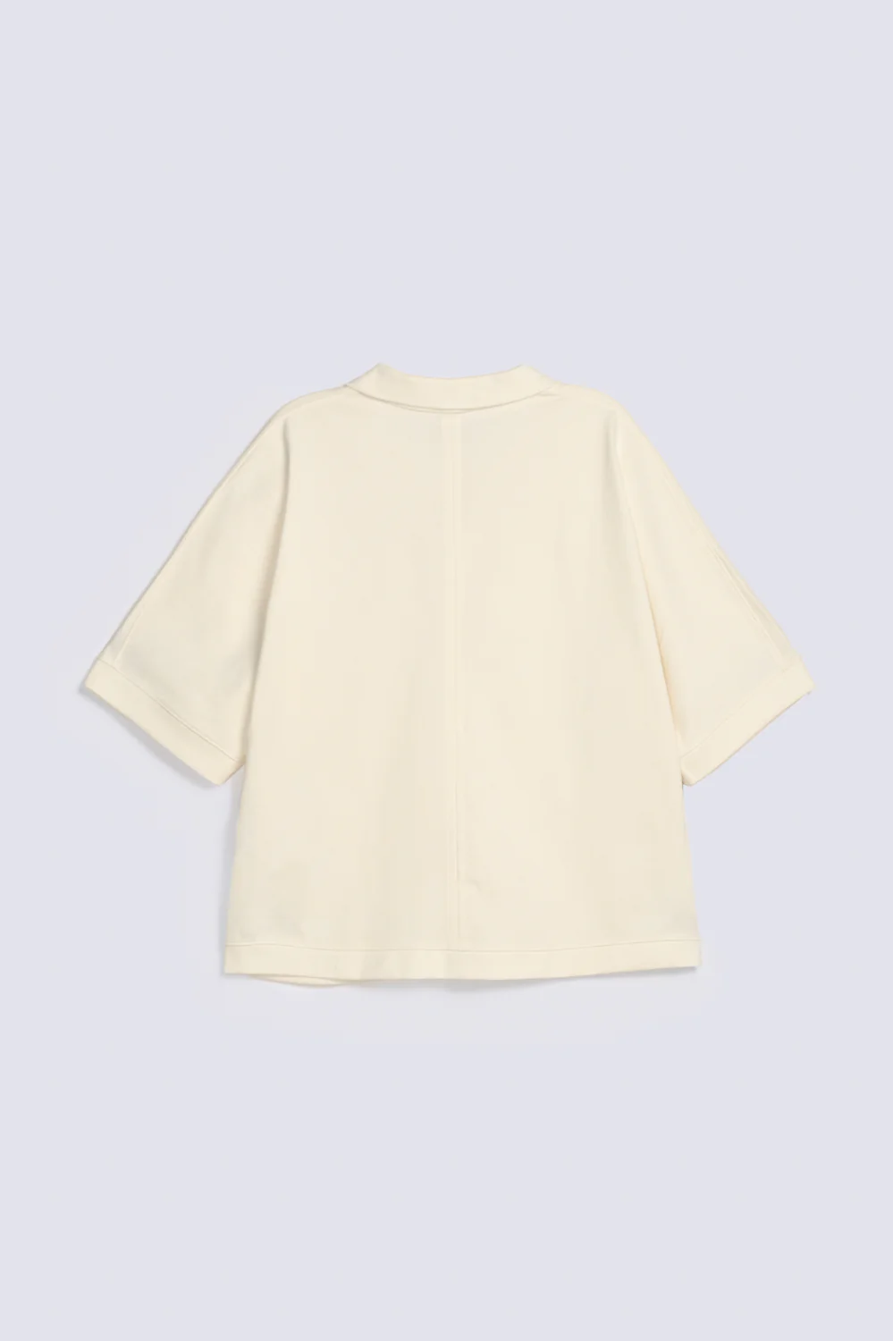 BOXY FIT KIMONO SLEEVE POLO - Image 2