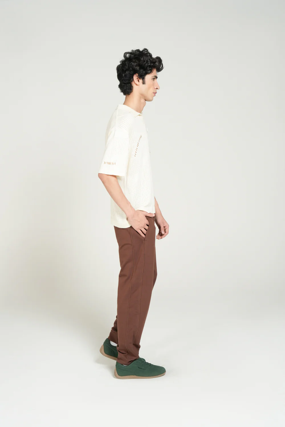 BOXY FIT KNITTED POLO - Image 2