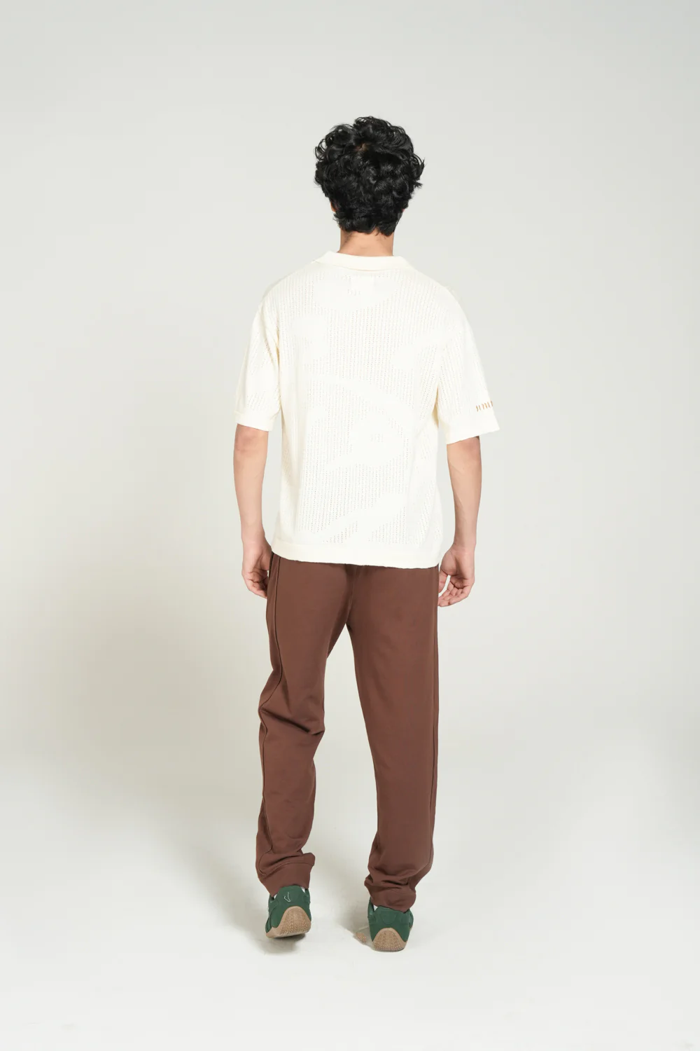 BOXY FIT KNITTED POLO - Image 3
