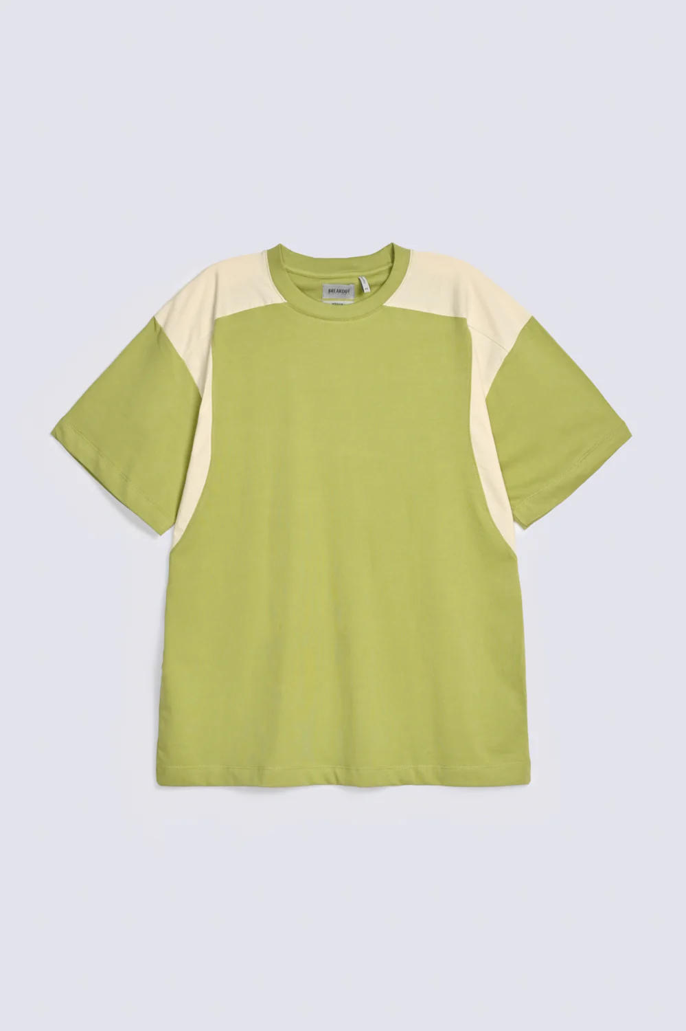 BAGGY FIT CONTRAST PANEL TEE - Image 3