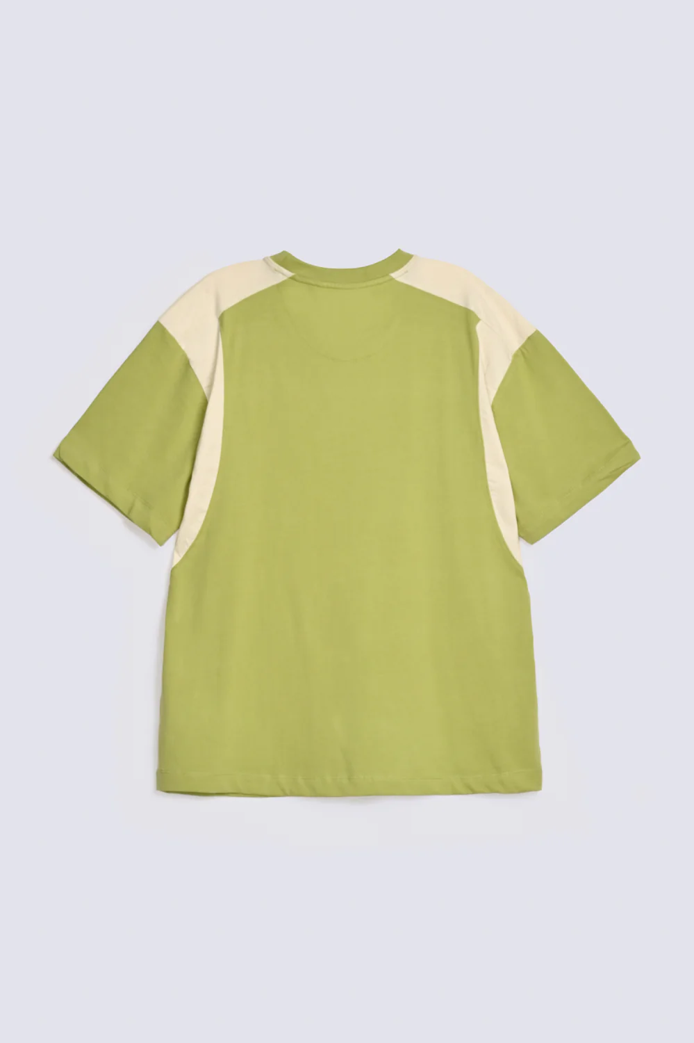 BAGGY FIT CONTRAST PANEL TEE - Image 4