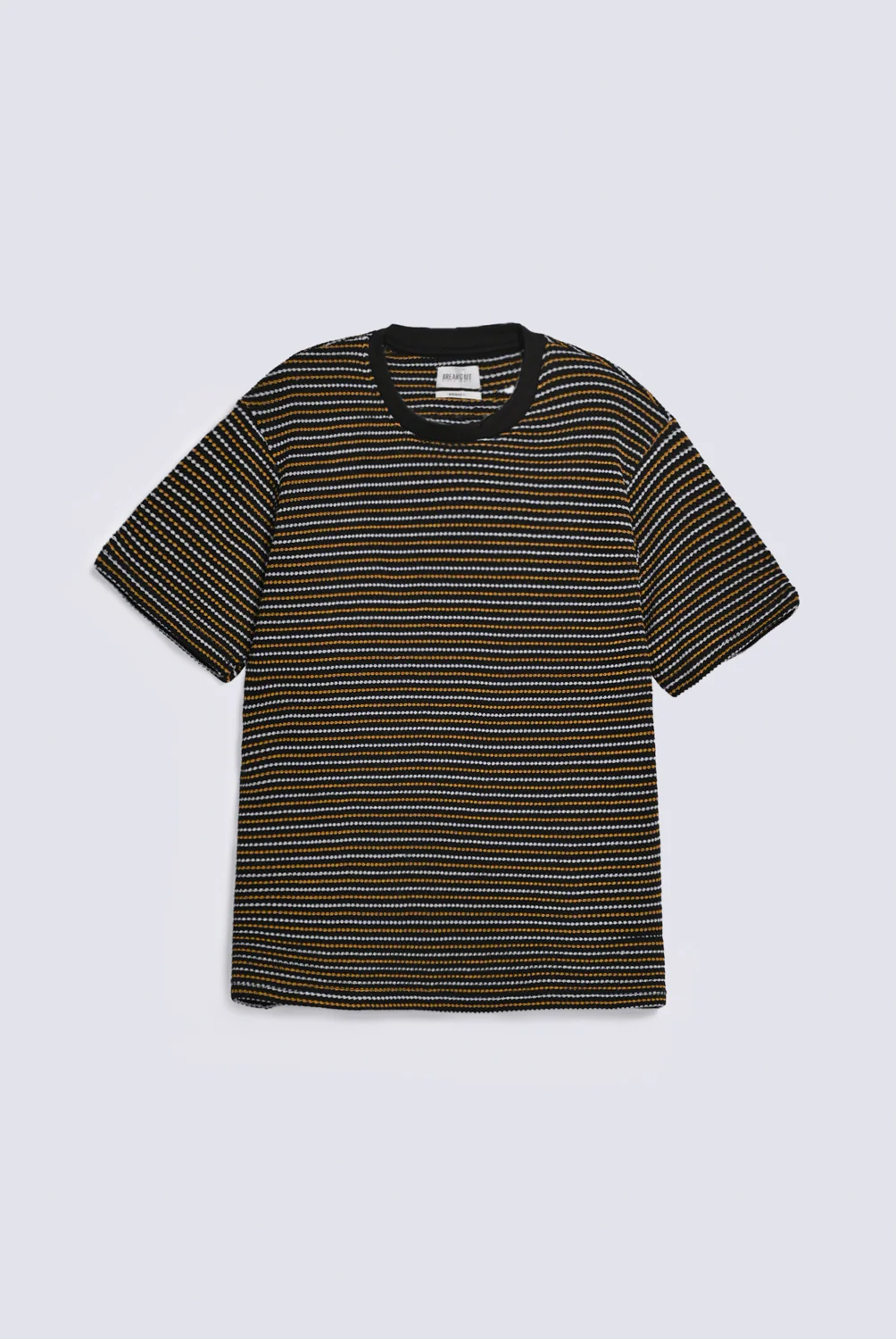 TEXTURED STRIPED TEE