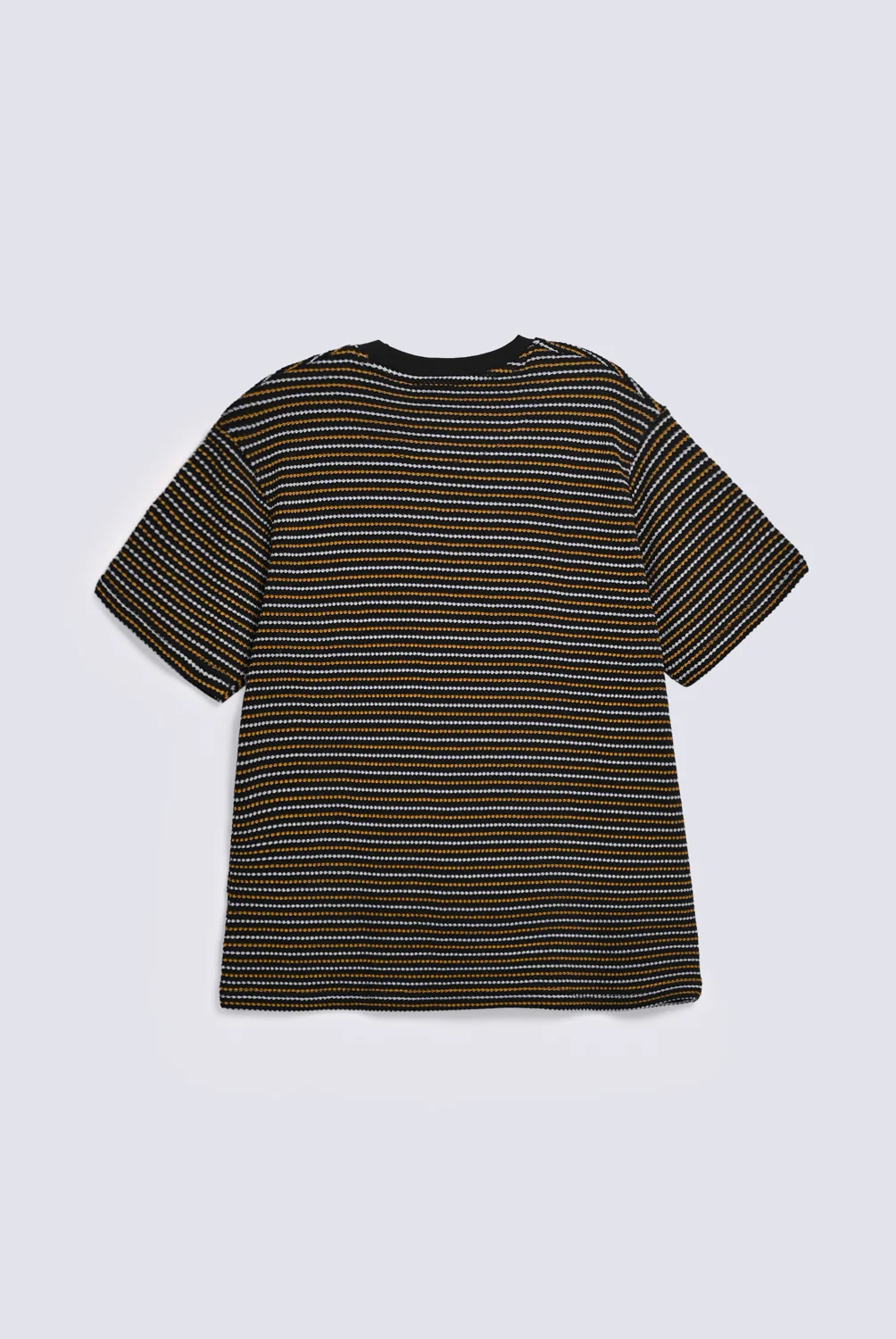 TEXTURED STRIPED TEE - Image 2