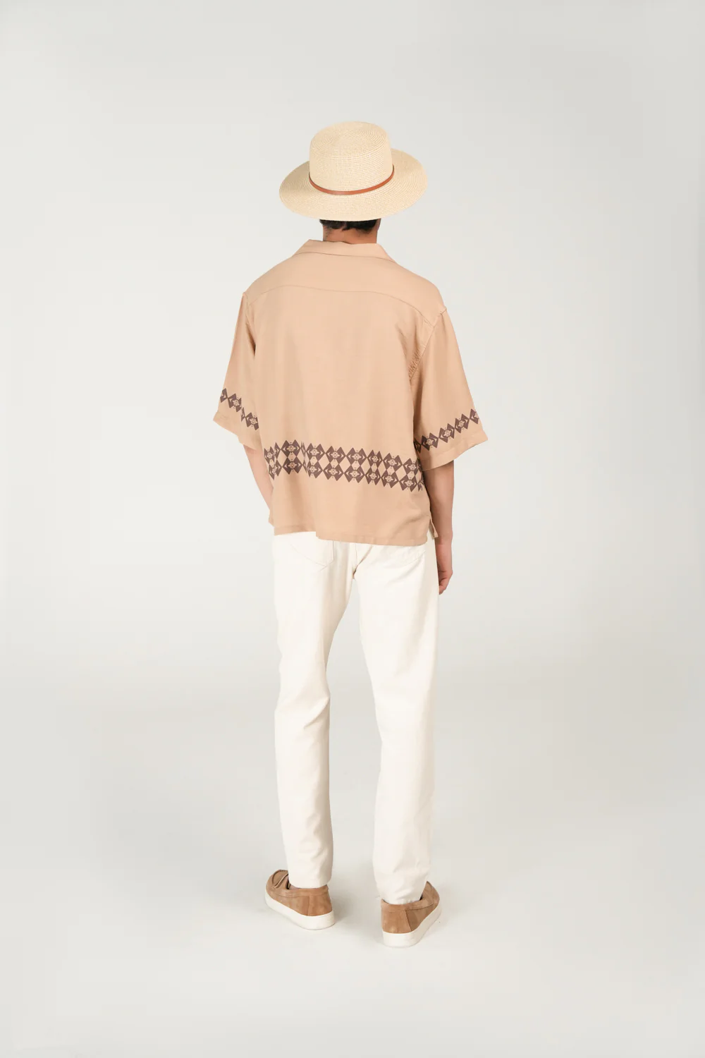 BOXY FIT RESORT COLLAR PRINTED SHIRT - Image 3