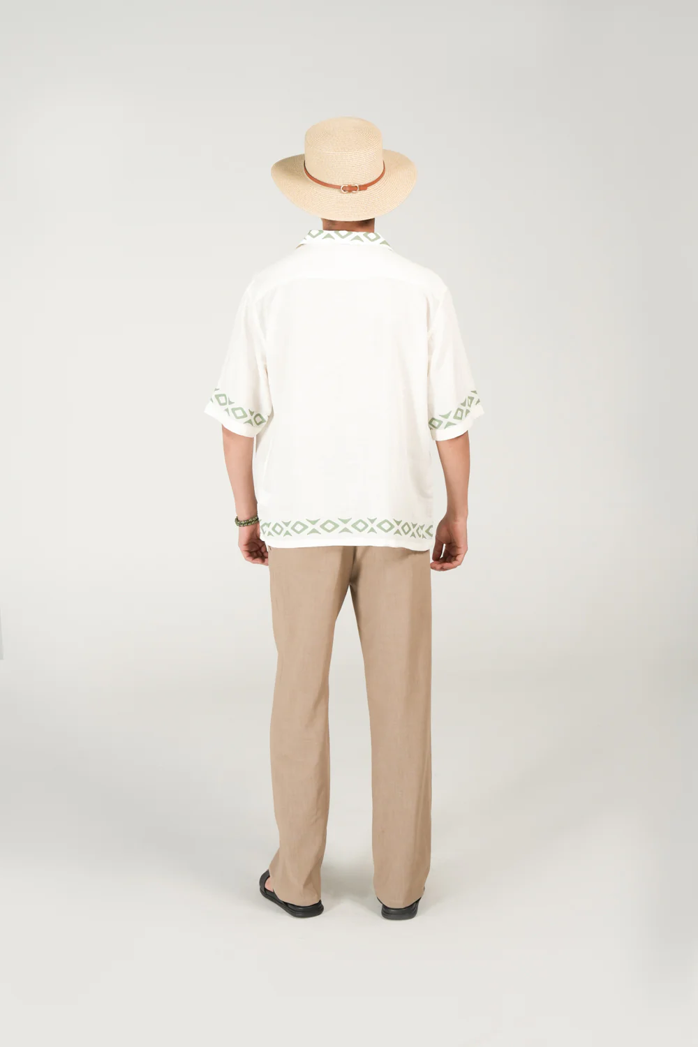 BAGGY FIT RESORT COLLAR PRINTED SHIRT - Image 3