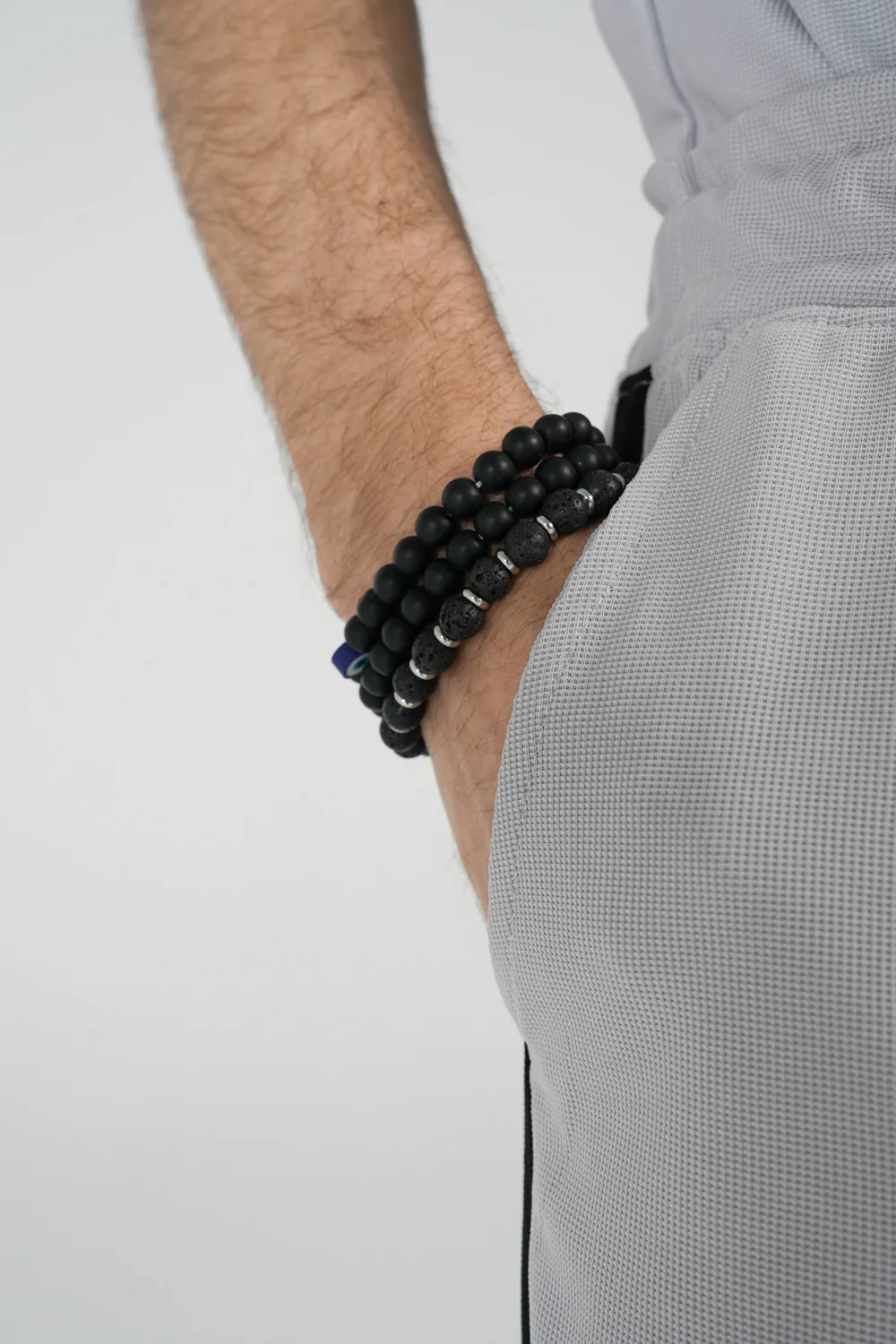 KNIT TROUSER WITH CONTRASTING STRIPES - Image 3