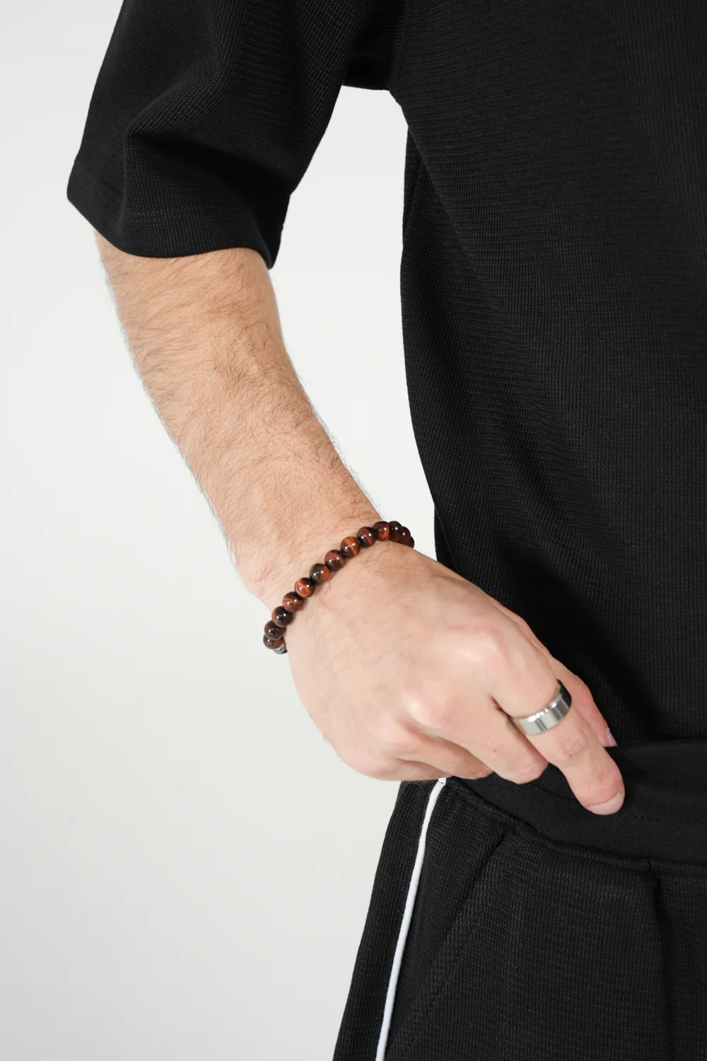 BAGGY FIT TEXTURED SHORT - Image 4