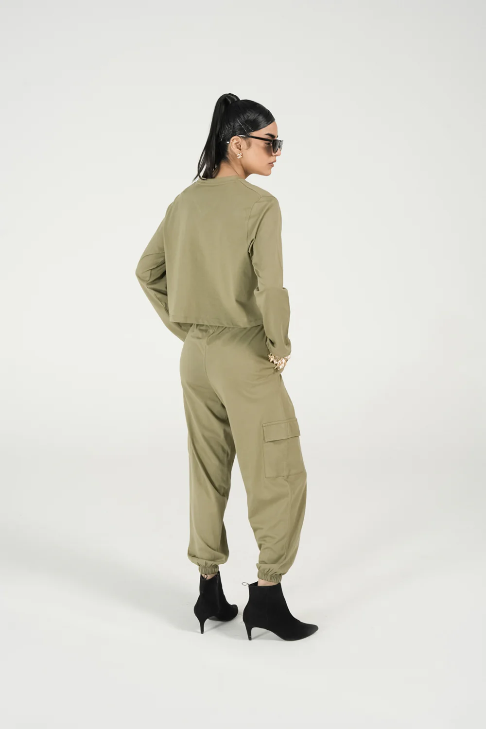 CROPPED FULL SLEEVE T-SHIRT - Image 3