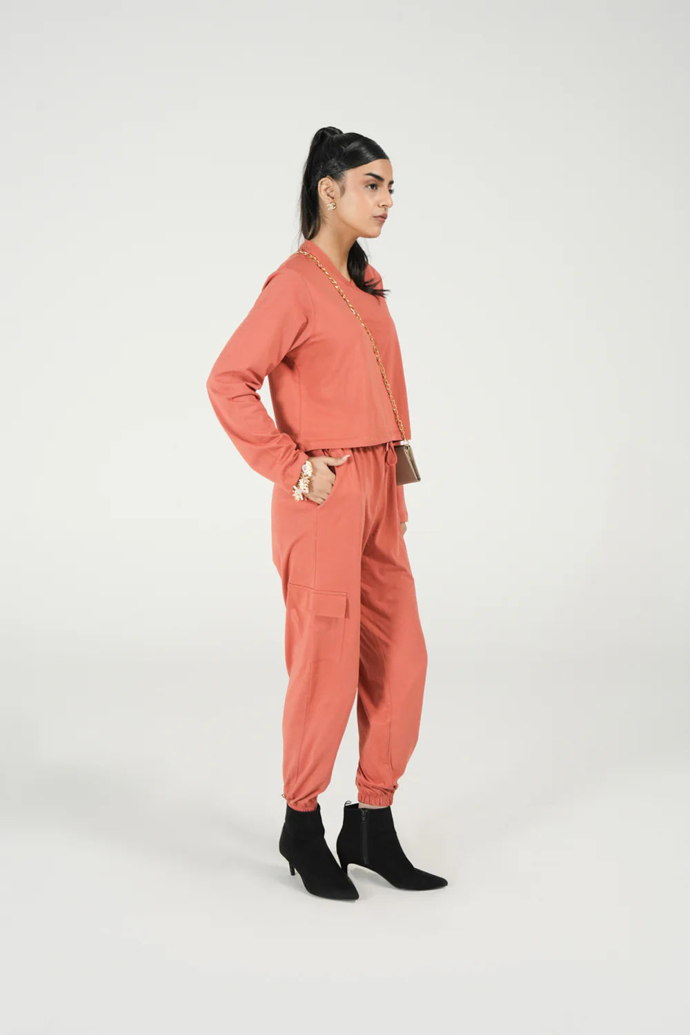 CROPPED FULL SLEEVE T-SHIRT - Image 2