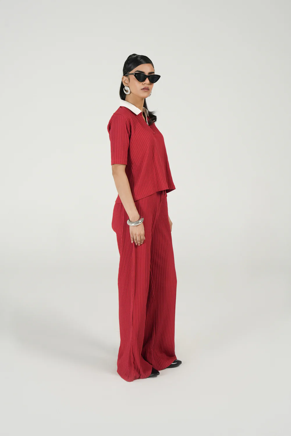 TEXTURED BOXY POLO - Image 2