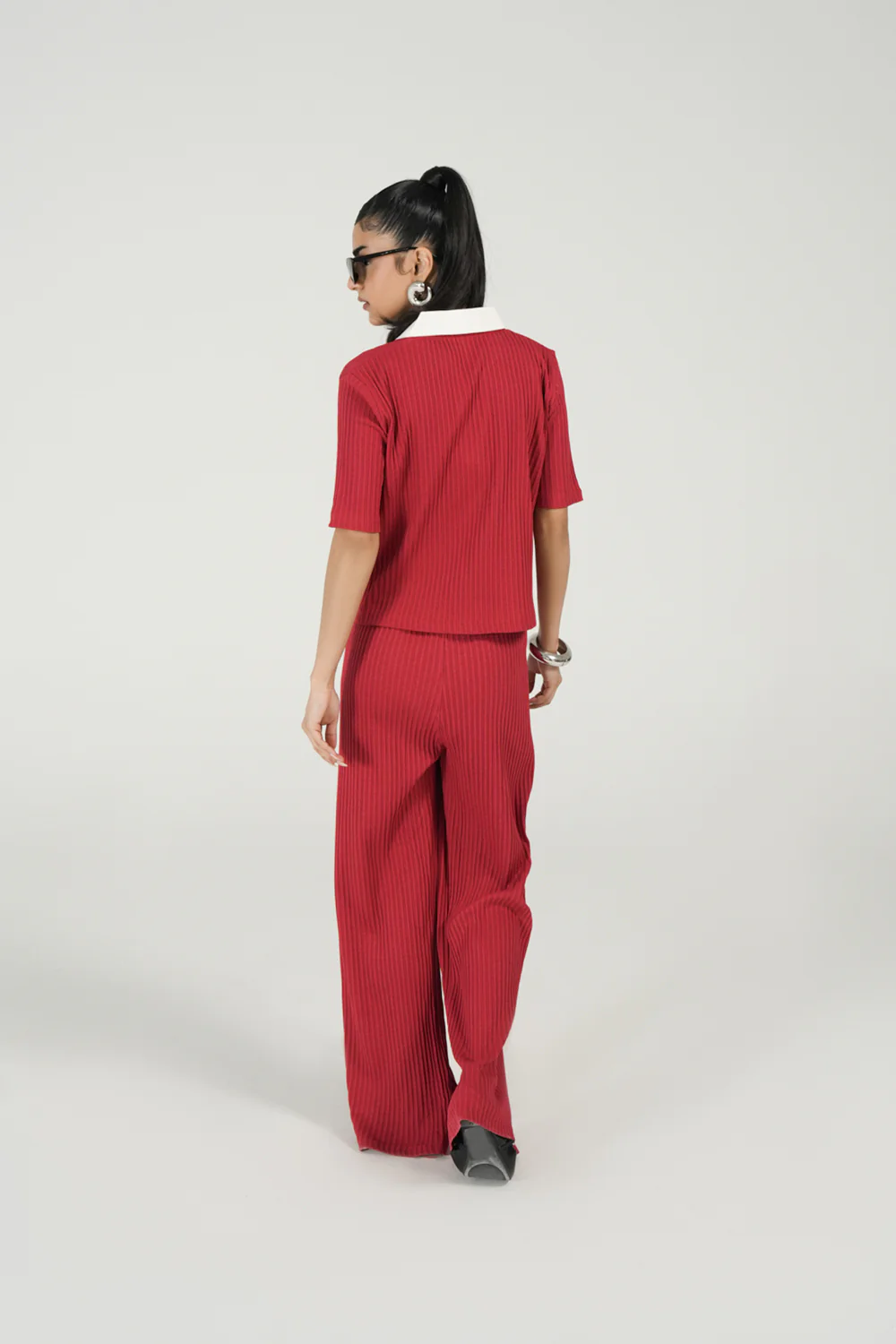 TEXTURED BOXY POLO - Image 3