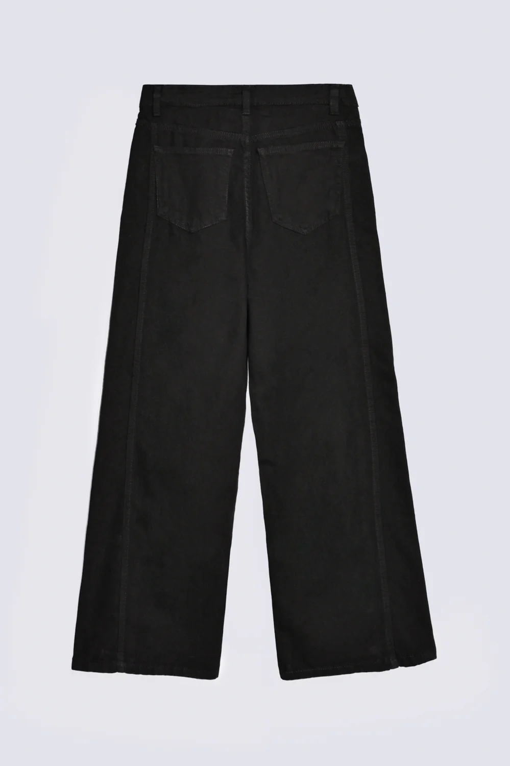 WIDE LEG DENIM WITH SEAM DETAIL - Image 2