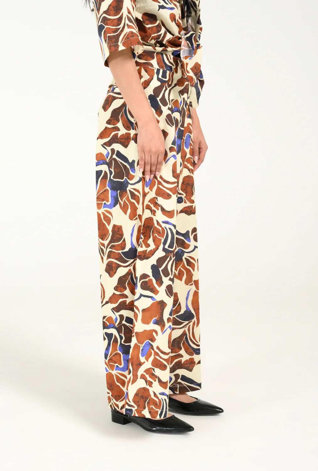 PRINTED MEGA WIDE TROUSERS - Image 3