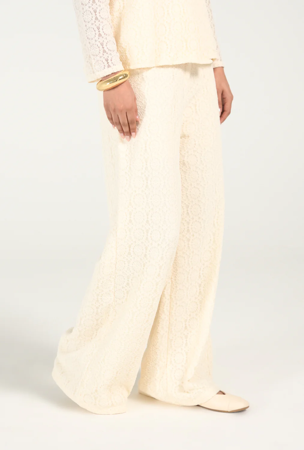 TAILORED LACE PANTS - Image 2