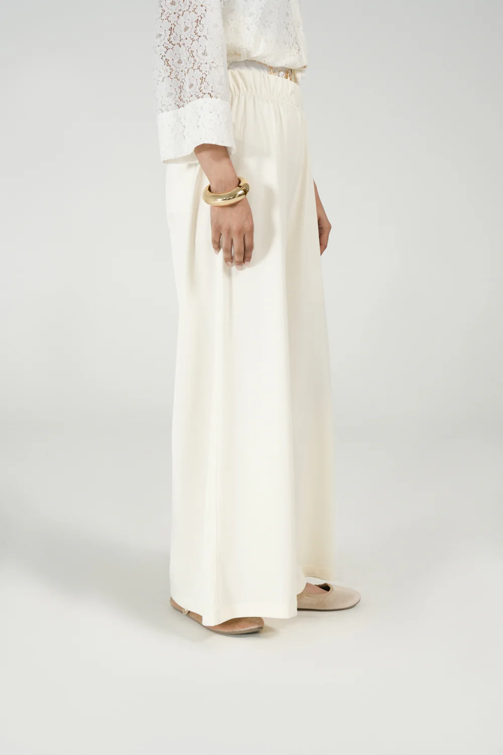 MEGA WIDE ELASTICATED TROUSERS - Image 2