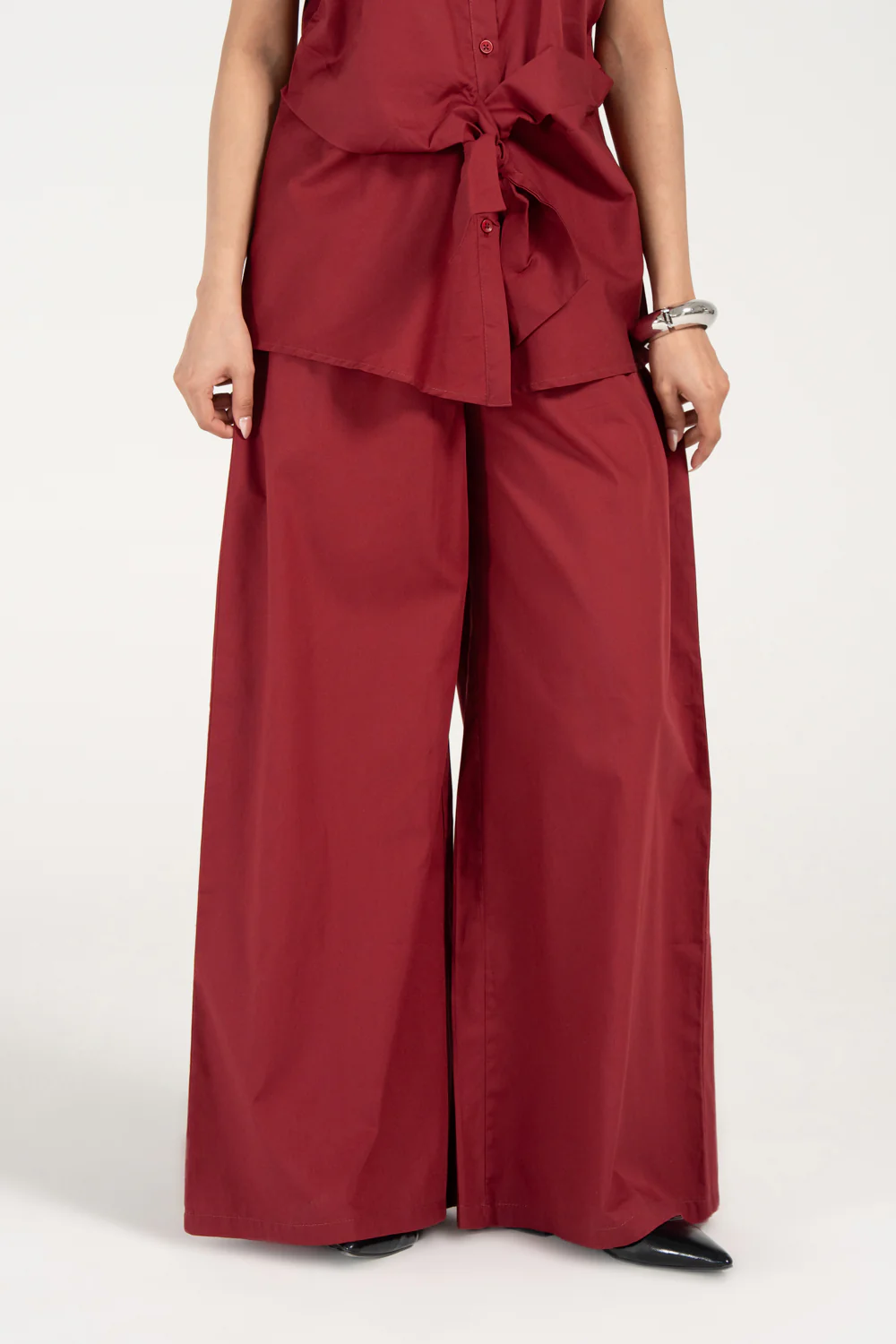 WIDE LEG TROUSERS