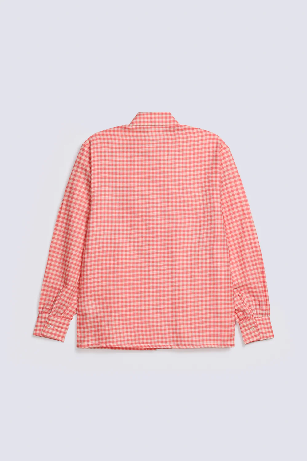 CHECKERED BUTTON DOWN SHIRT - Image 2