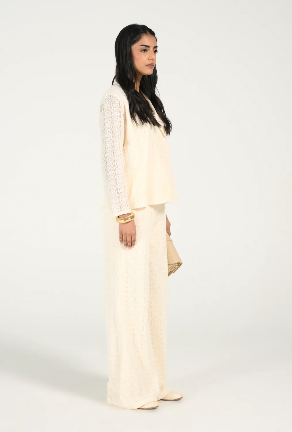 LACE BLAZER TOP - Image 2