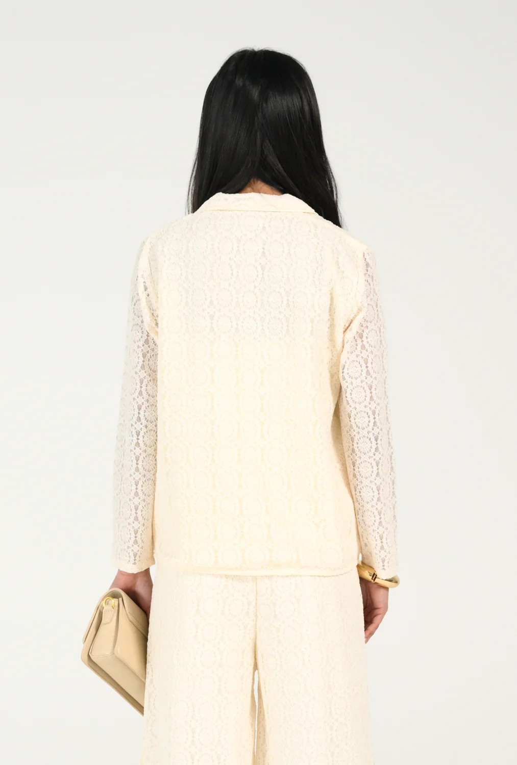 LACE BLAZER TOP - Image 3