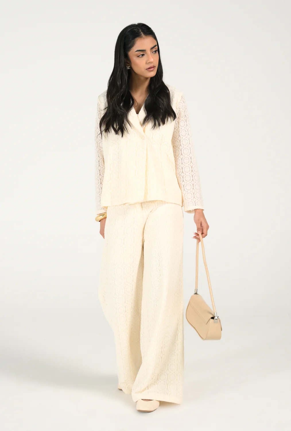LACE BLAZER TOP - Image 4
