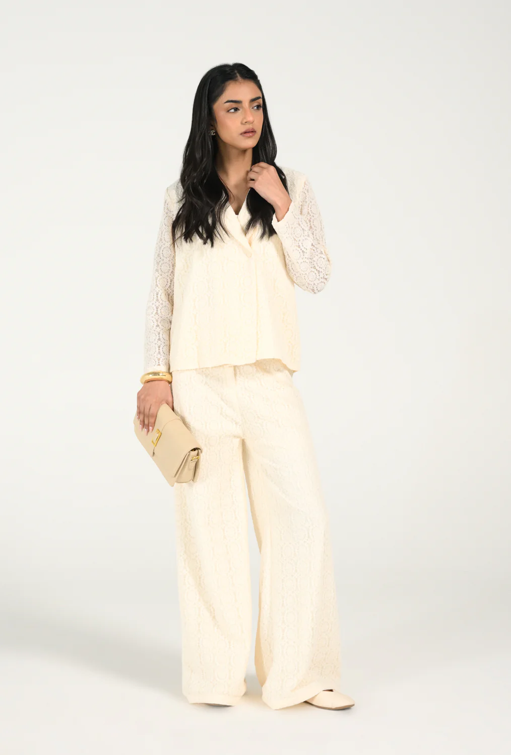 LACE BLAZER TOP - Image 5