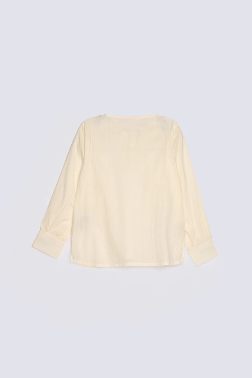 TEXTURED TOP WITH NECK DETAIL - Image 2