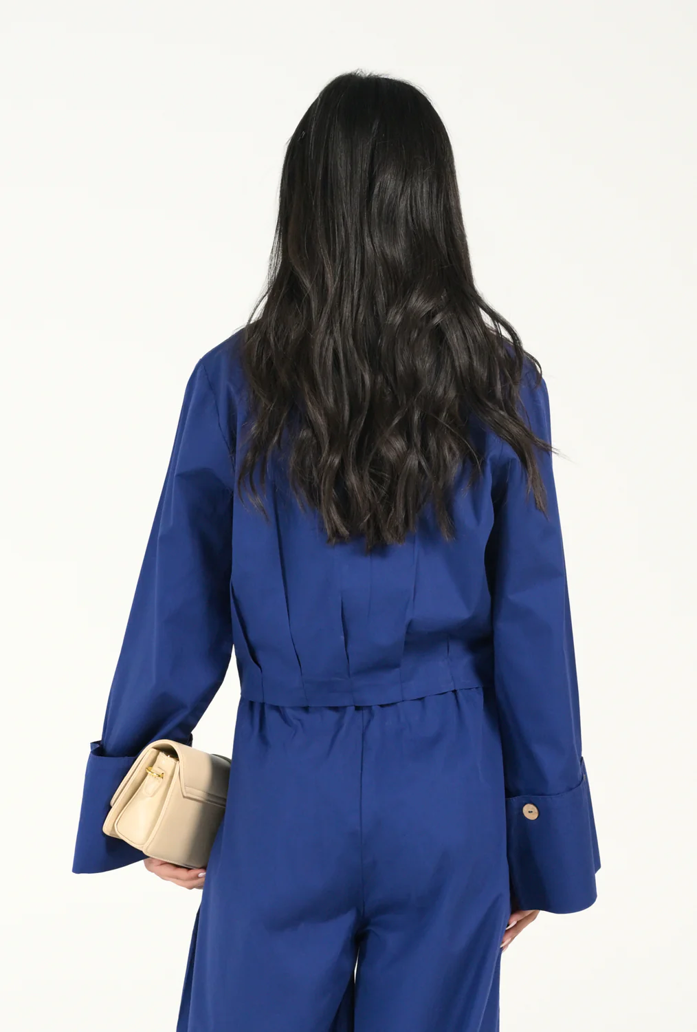 CROPPED BUTTON DOWN TOP - Image 4
