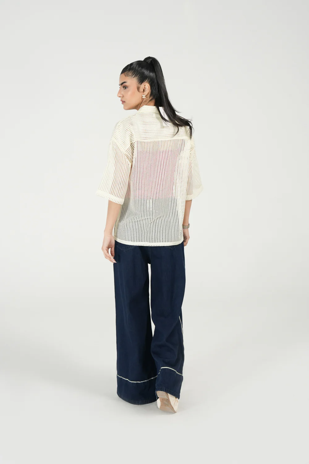 MESH OVERSIZED TOP - Image 3