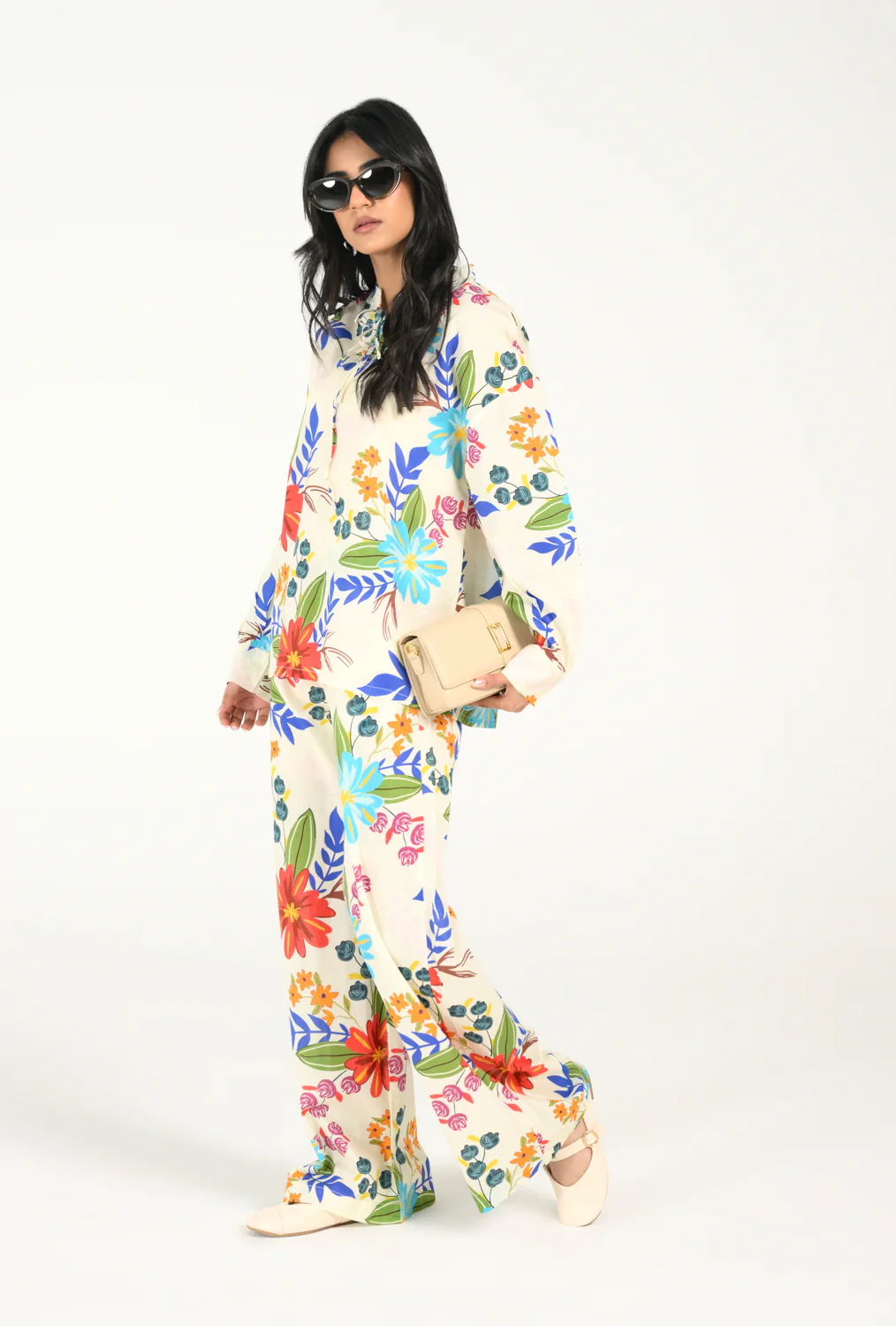 PRINTED FLORAL TOP - Image 2