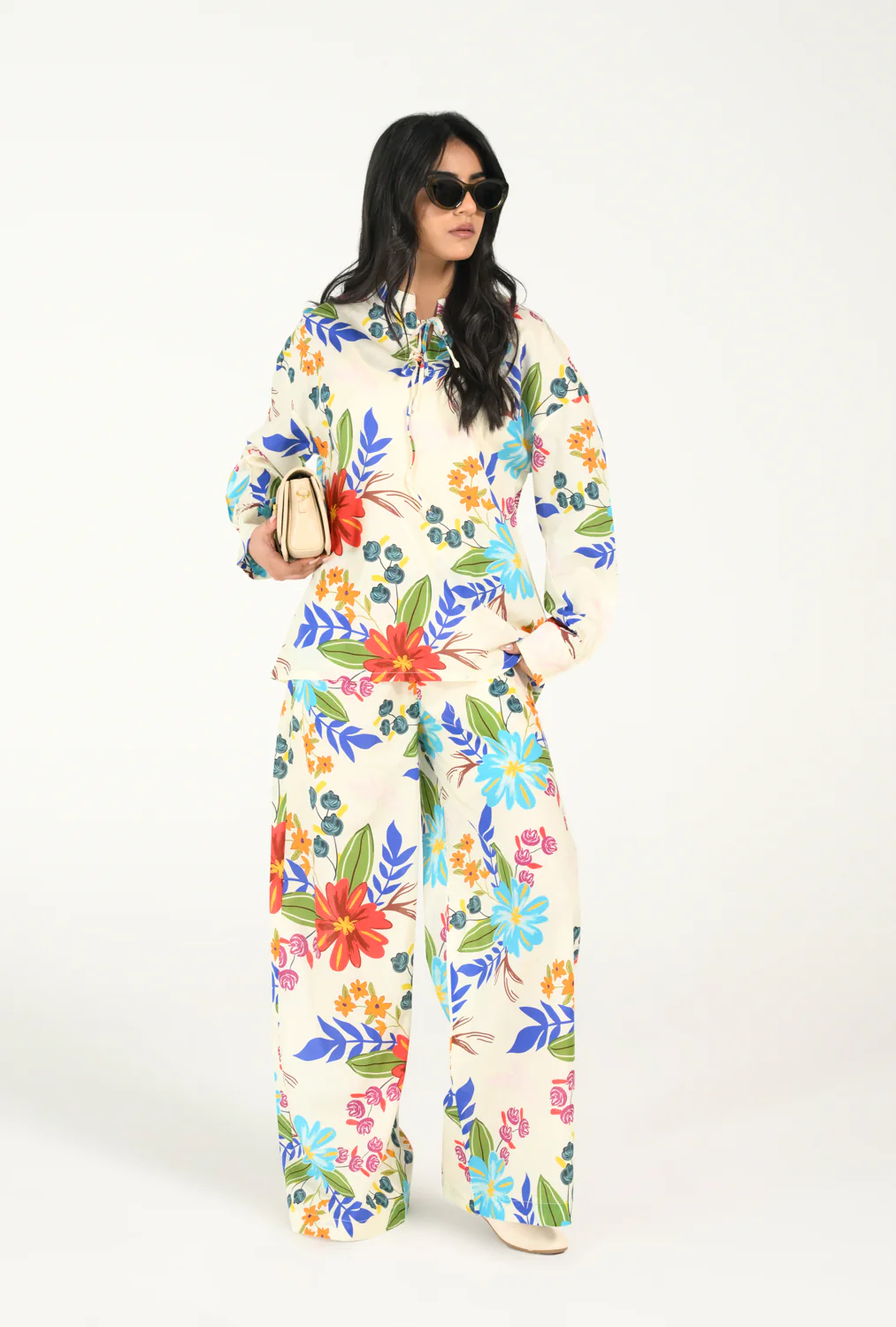 PRINTED FLORAL TOP - Image 4