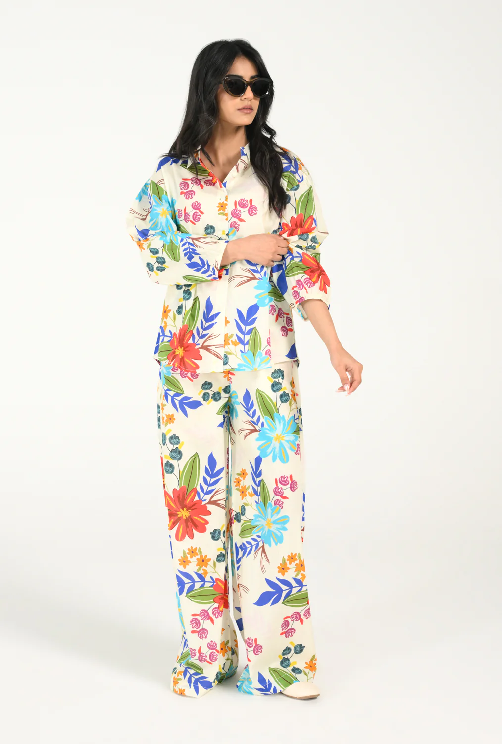 PRINTED FLORAL TOP - Image 5