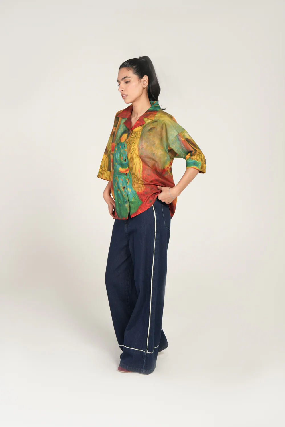 VAN GOGH INSPIRED PRINTED TOP - Image 3