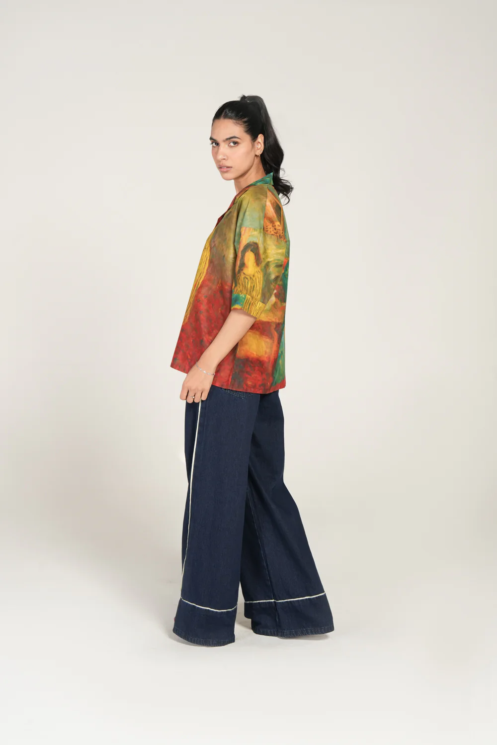 VAN GOGH INSPIRED PRINTED TOP - Image 5