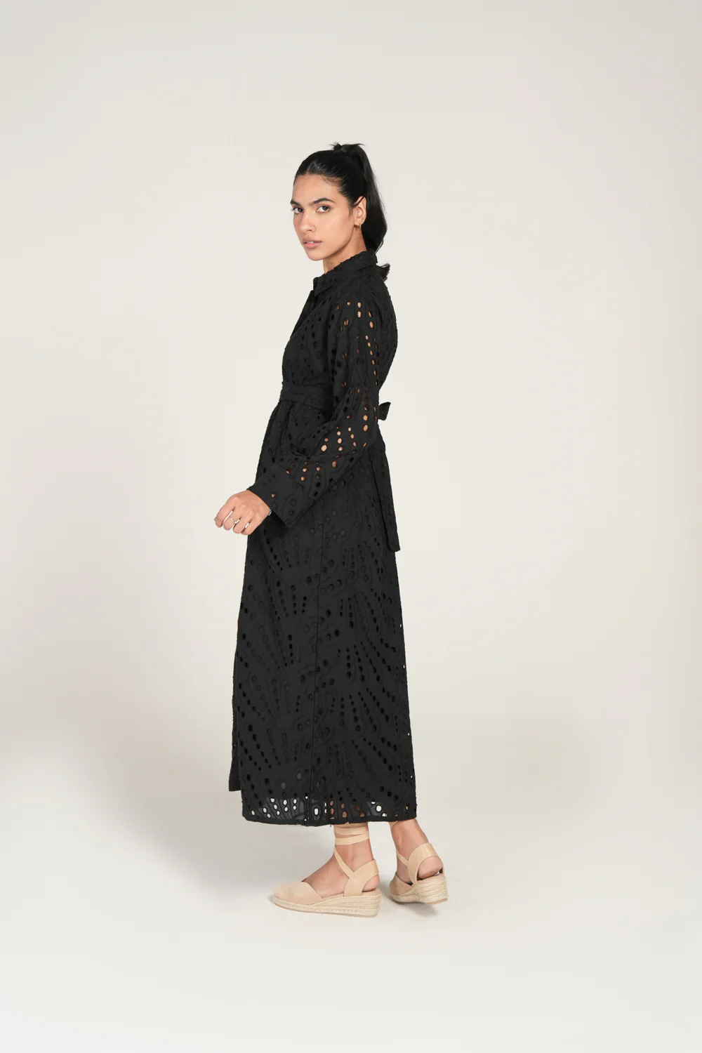 ALL OVER EMBROIDERED DRESS - Image 5