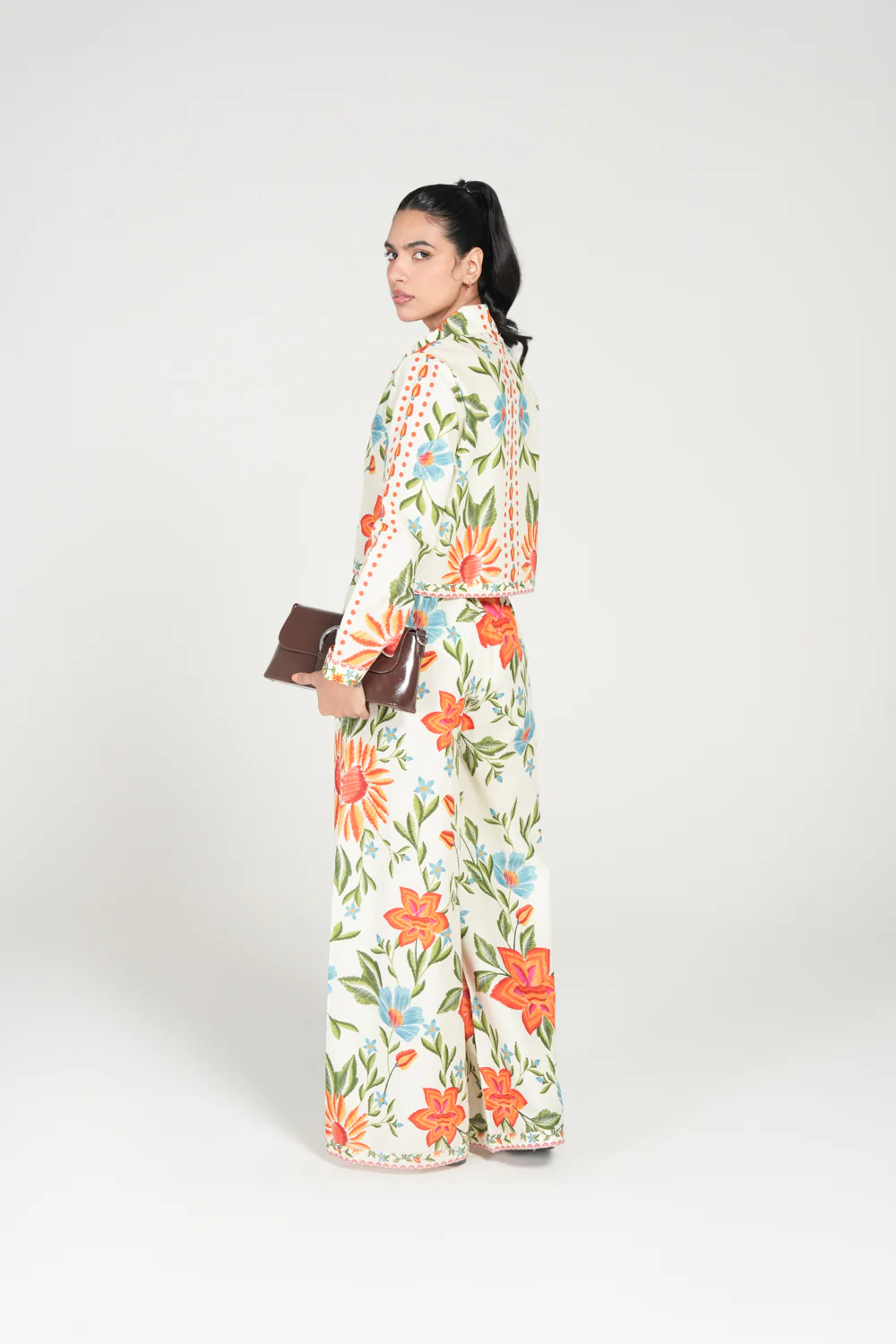 PRINTED BUTTON DOWN TOP - Image 4