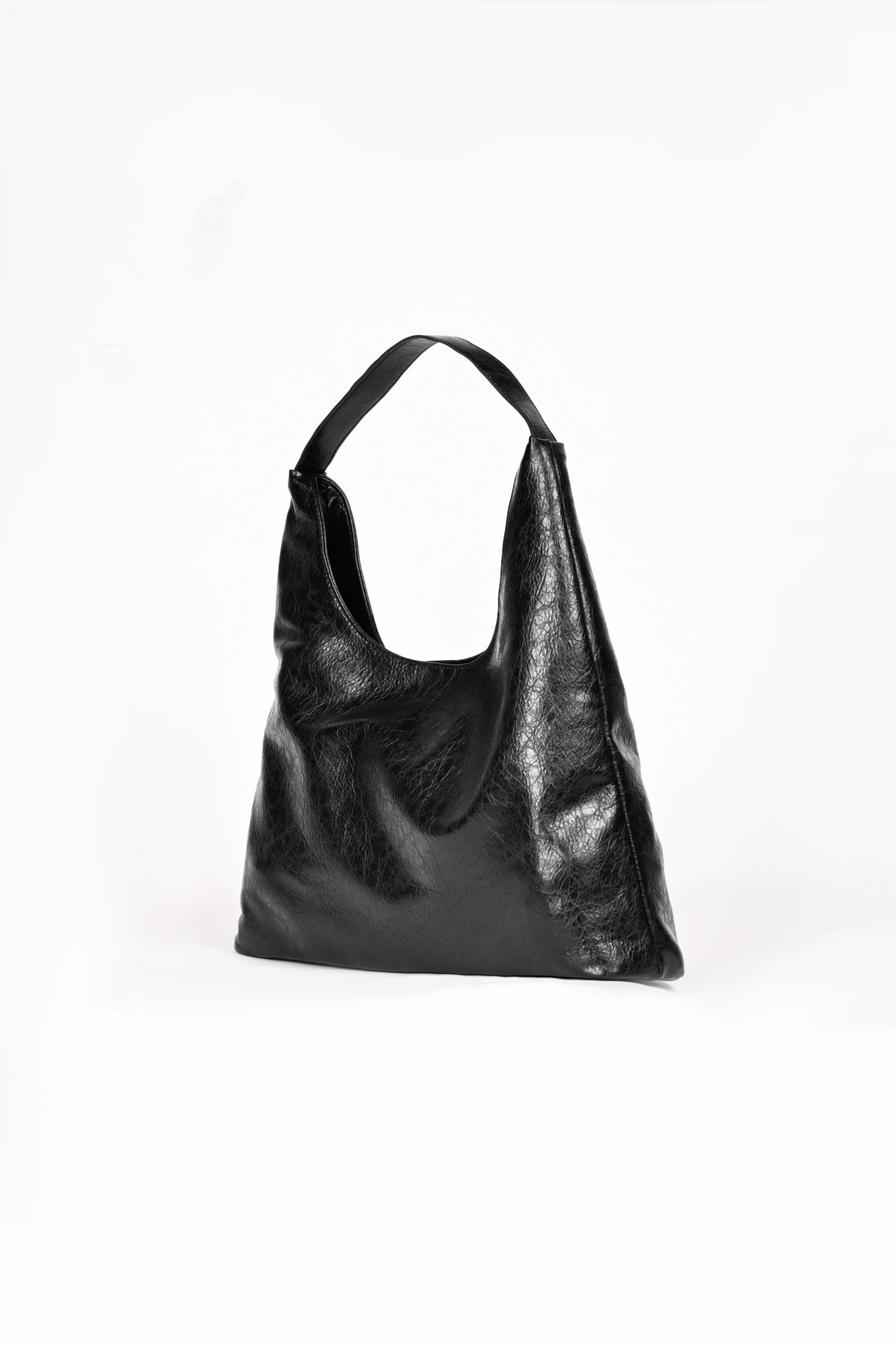 TEXTURED HOBO TOTE BAG - Image 2