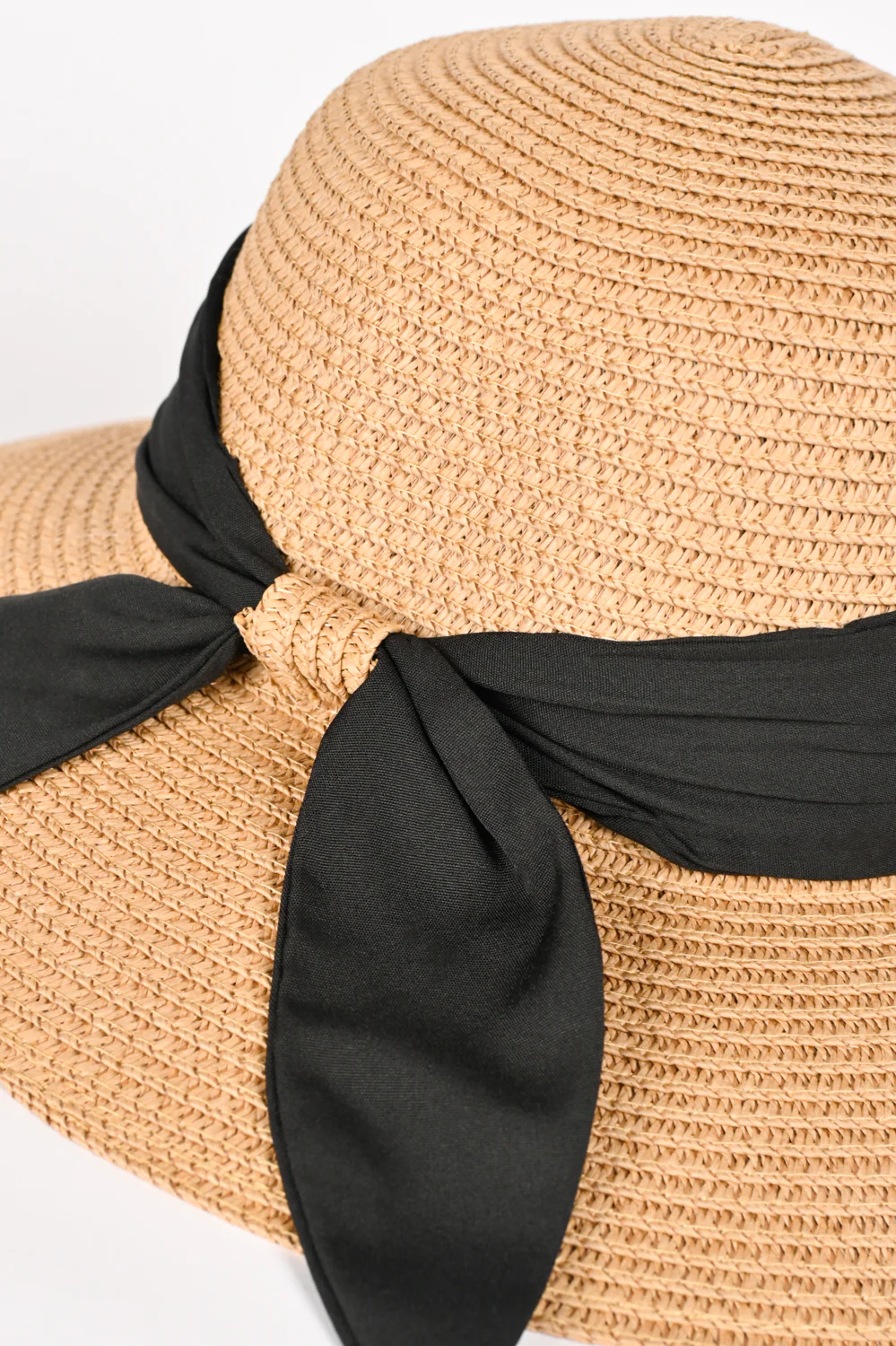 SUN HAT WITH BOW DETAIL - Image 2