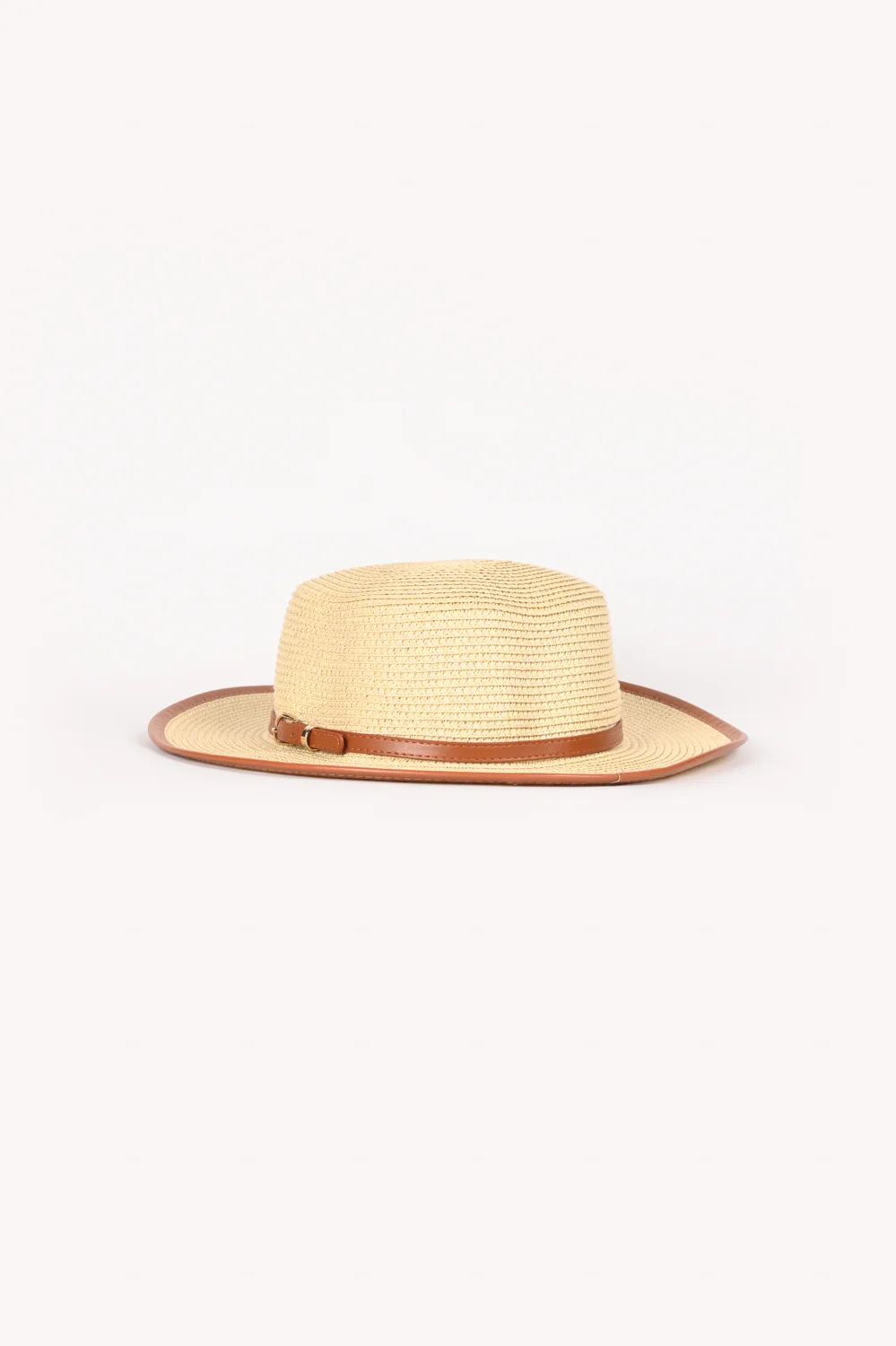 SUN HAT WITH BUCKLE DETAIL - Image 3