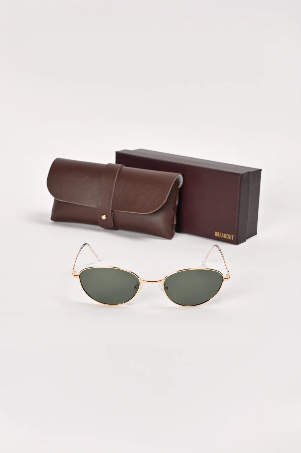 ROUND METTALIC FRAME SUNGLASSES - Image 3