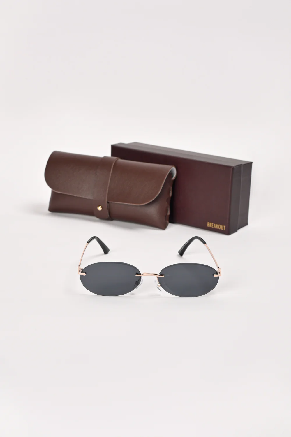 OVAL RIMLESS SUNGLASSES - Image 3