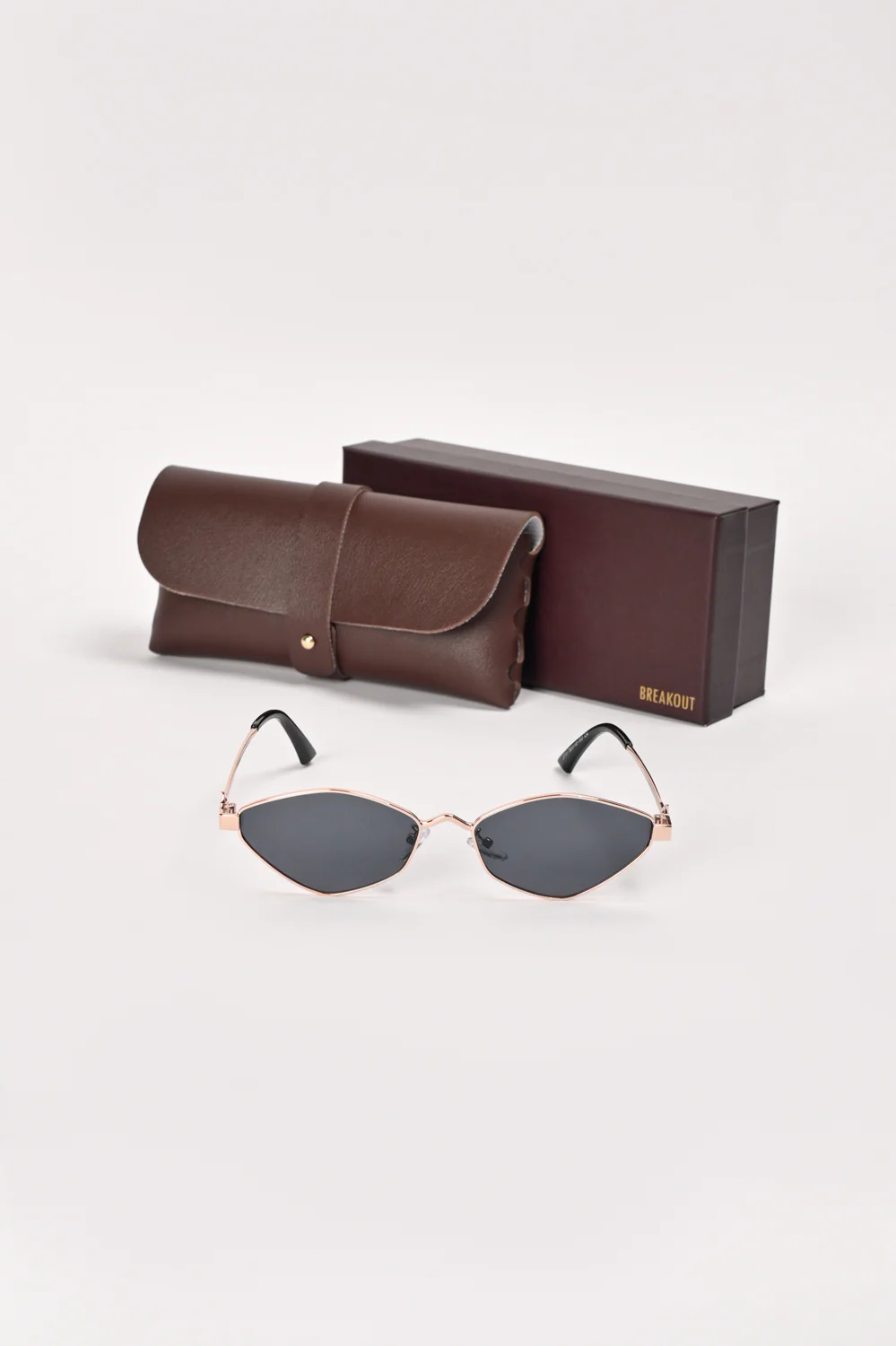 GEOMETRIC METAL FRAMED SUNGLASSES - Image 3