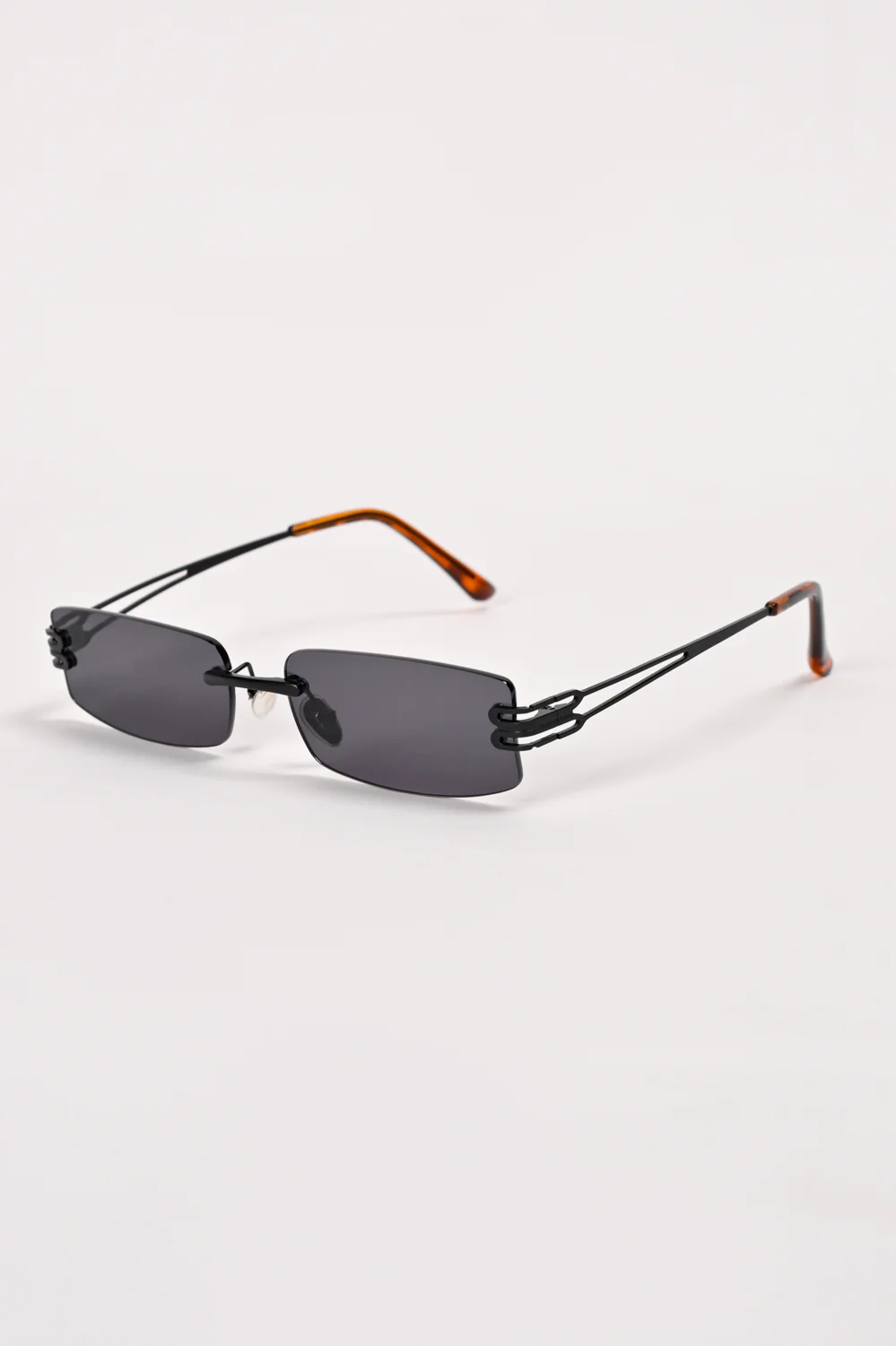 RIMLESS RECTANGULAR SUNGLASSES - Image 2