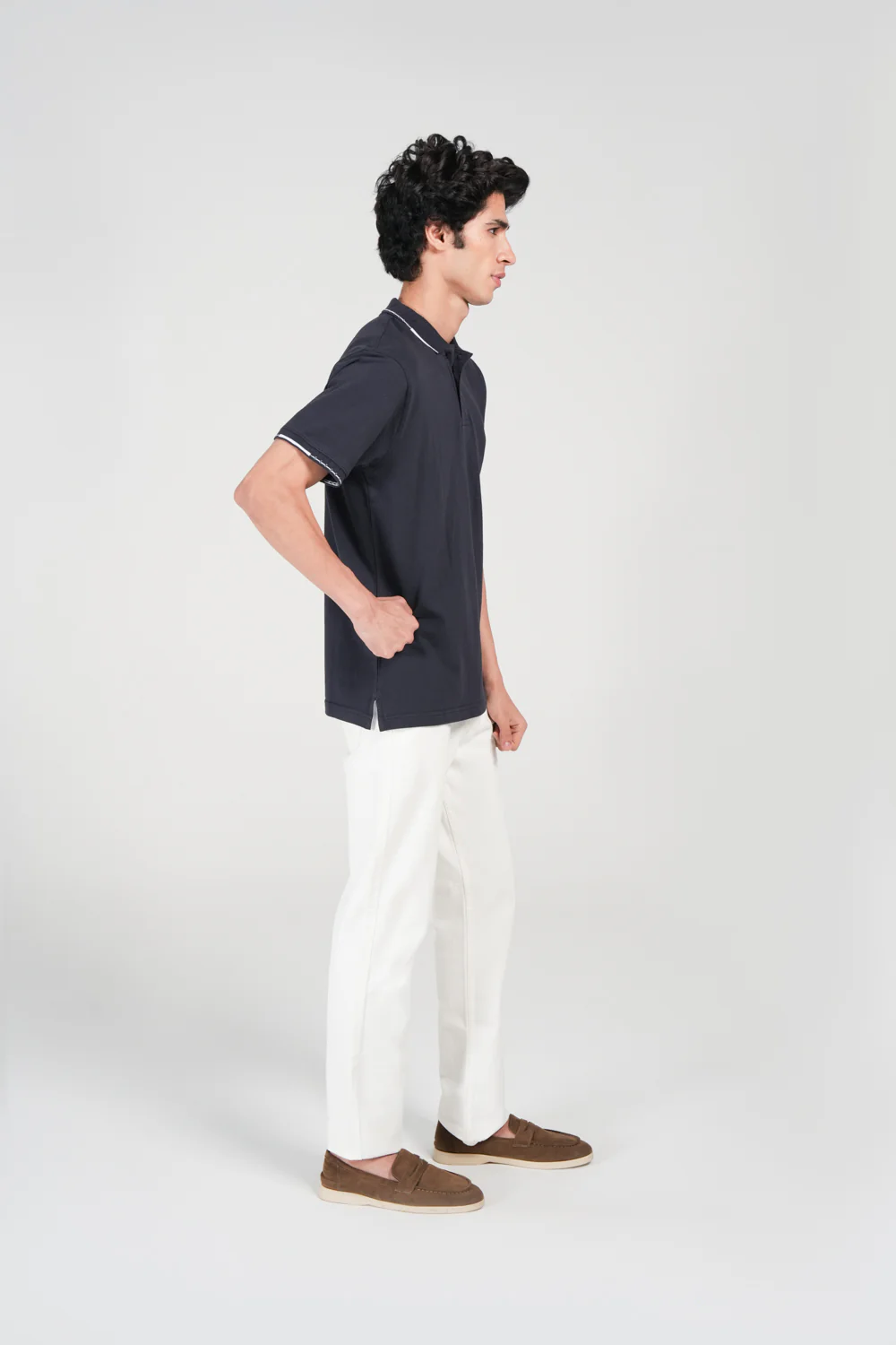 TEXTURED POLO - Image 2