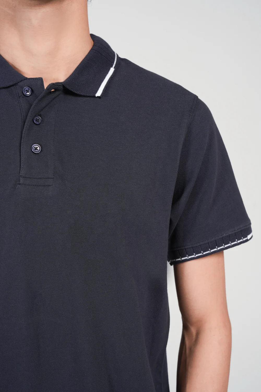 TEXTURED POLO - Image 4