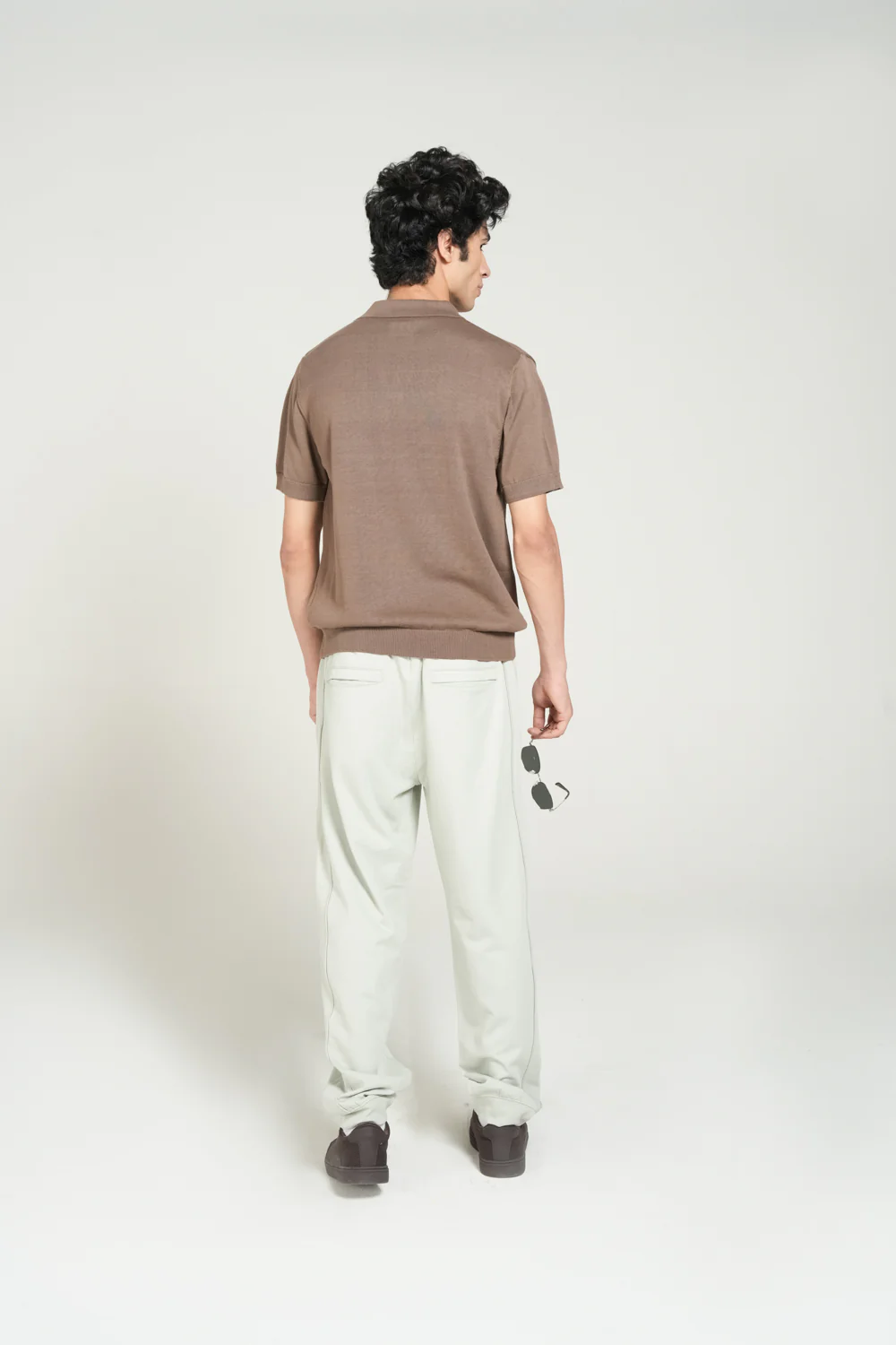 JOHNNY COLLAR KNITTED POLO - Image 3