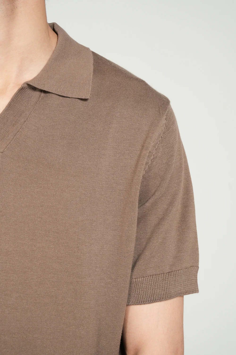 JOHNNY COLLAR KNITTED POLO - Image 4