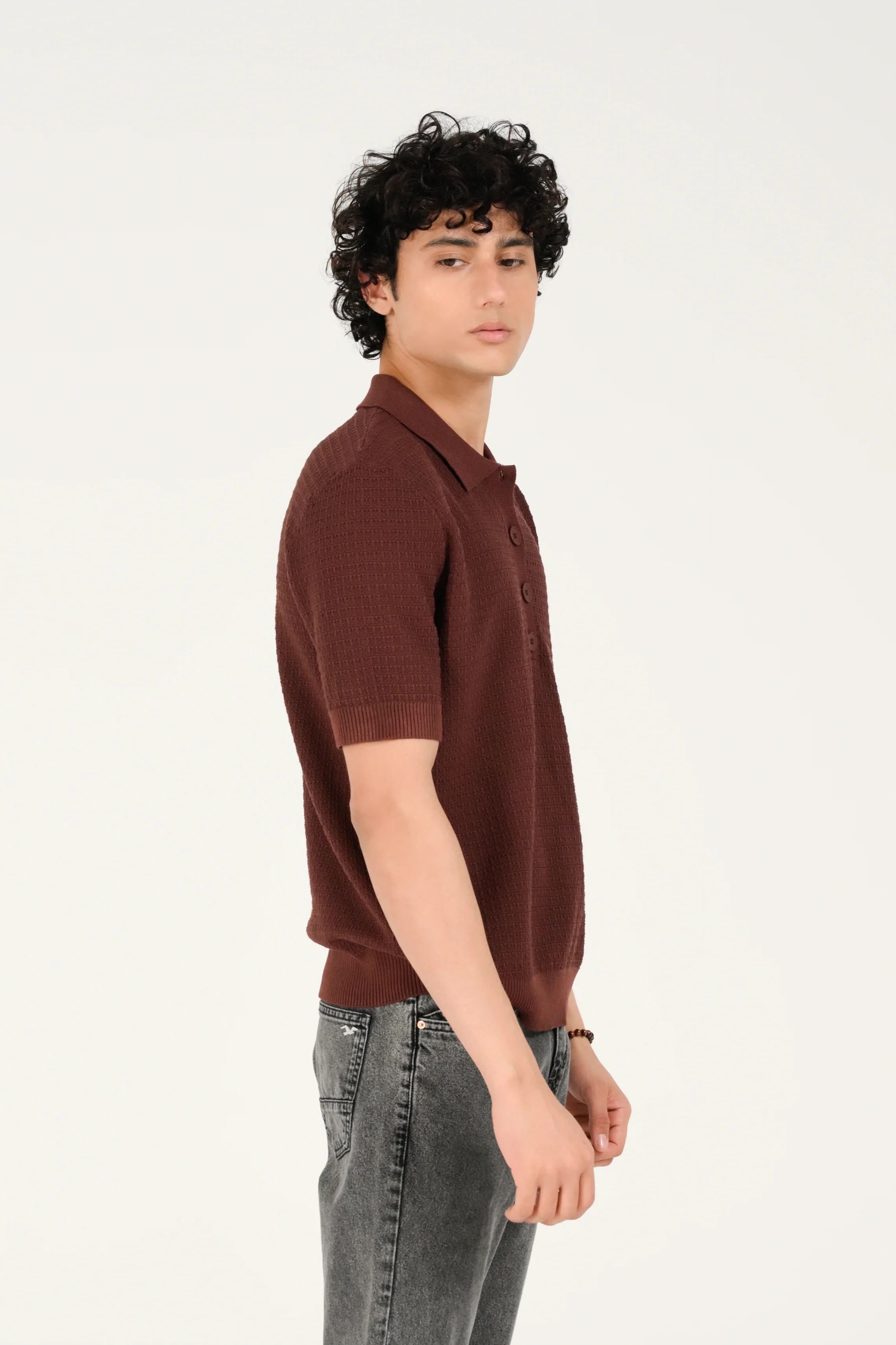 UNI DIRECTIONAL KNITTED POLO - Image 2